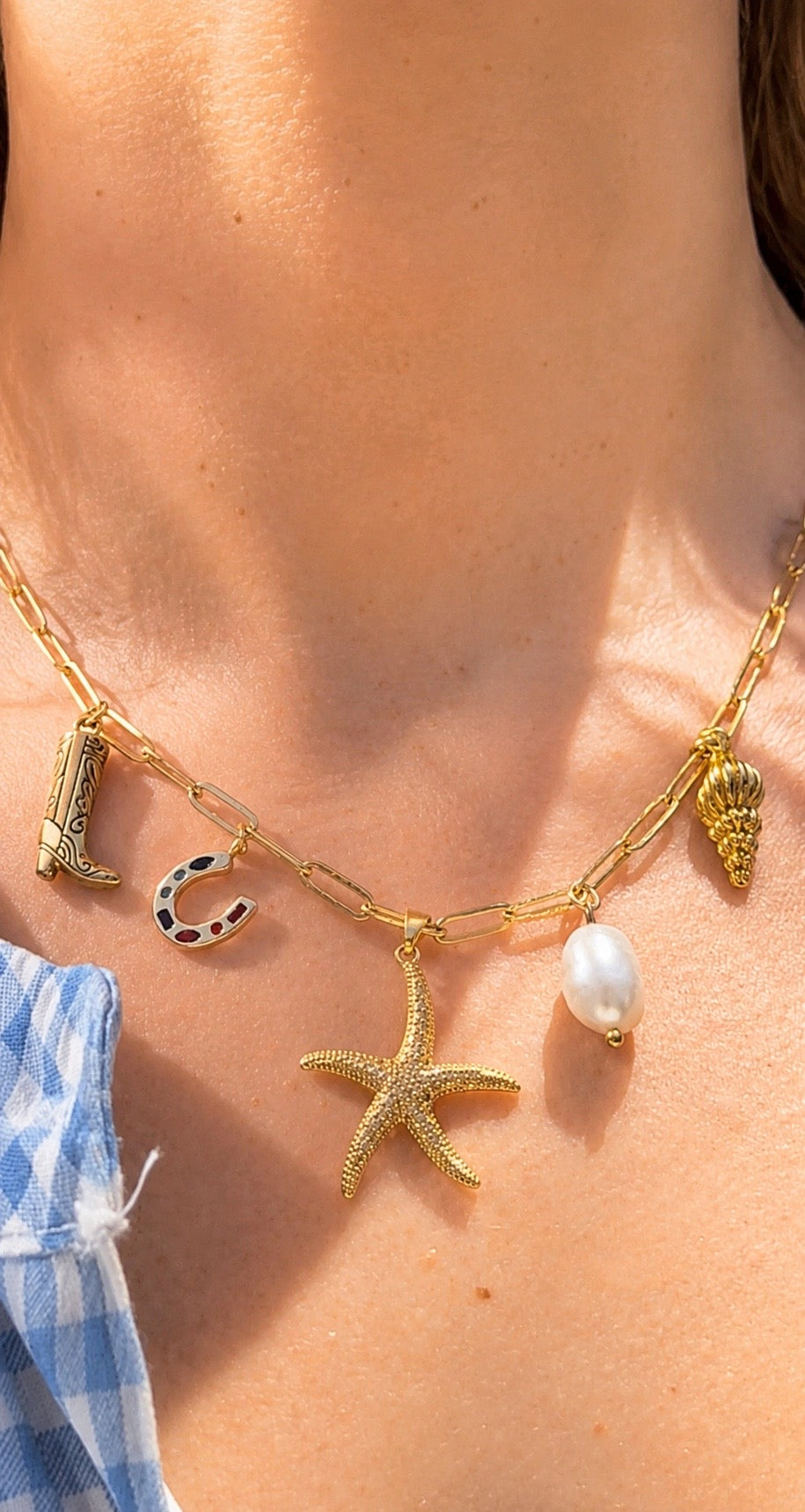 Catalina Charm Necklace