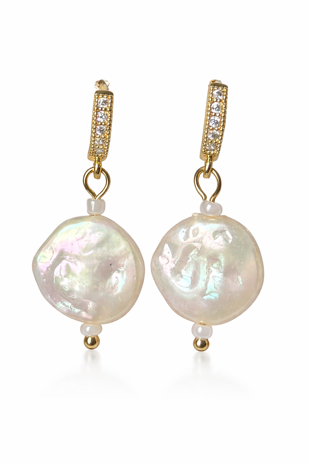 Opalite Pearl Earrings