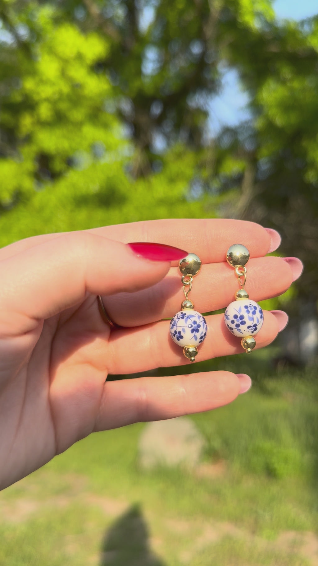 Soleil Bleu Earrings